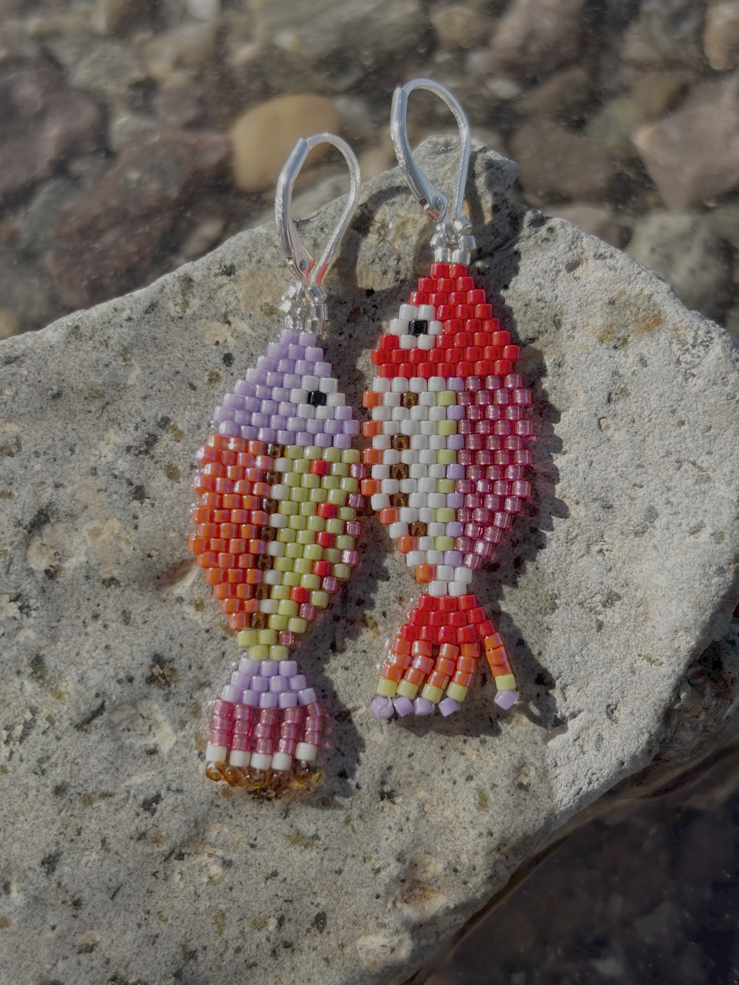 Fiesta Fish Earrings